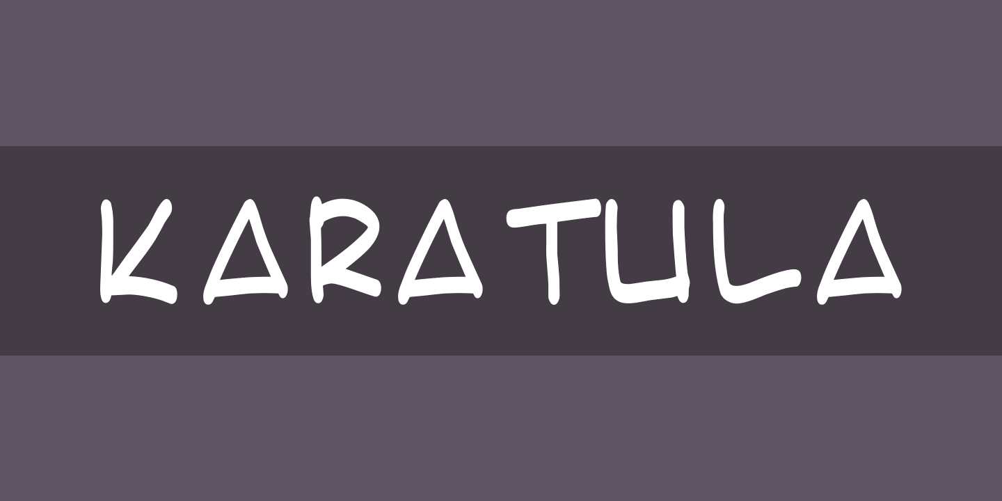 Karatula Font